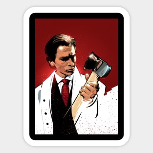 American Psycho Sticker